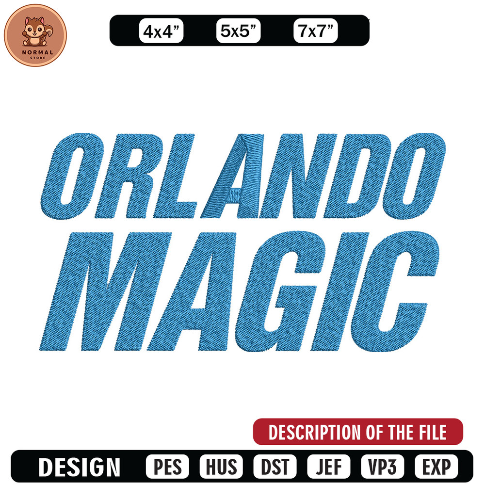 Orlando Magic logo embroidery design, NBA embroidery, Sport embroidery,Embroidery design , Logo sport embroidery..jpg