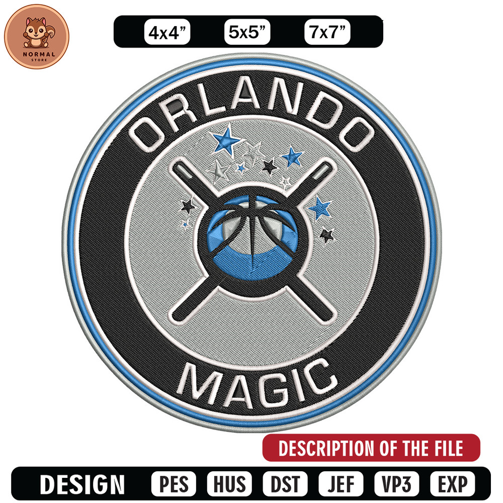 Orlando Magic logo embroidery design, NBA embroidery,Sport embroidery, Embroidery design, Logo sport embroidery..jpg