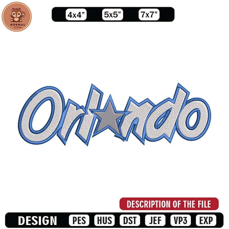 Orlando Magic logo embroidery design, NBA embroidery,Sport embroidery,Embroidery design, Logo sport embroidery.jpg