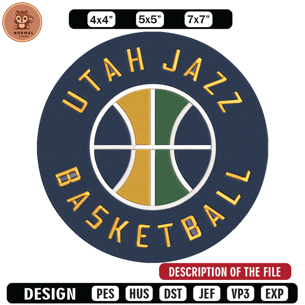 Utah Jazz logo embroidery design, NBA embroidery, Sport embroidery, Embroidery design,Logo sport embroidery.jpg
