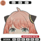Anya Peek Embroidery Design, Spy x family Embroidery, Embroidery File, Anime Embroidery, Anime shirt, Digital download.jpg