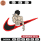 Baki nike embroidery design, Baki anime embroidery, nike design, Logo shirt, anime shirt, digital download.jpg