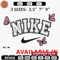 Butterfly x nike embroidery design, Brand design, Embroidered shirt, Brand shirt, Brand Embroidery, digital download.jpg