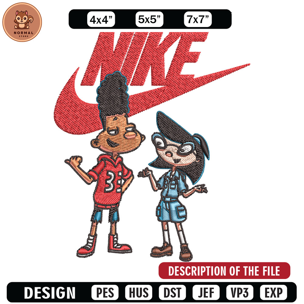 Cartoon Nike Embroidery design, cartoon Embroidery, Nike design, Embroidery file, logo shirt, Instant download..jpg