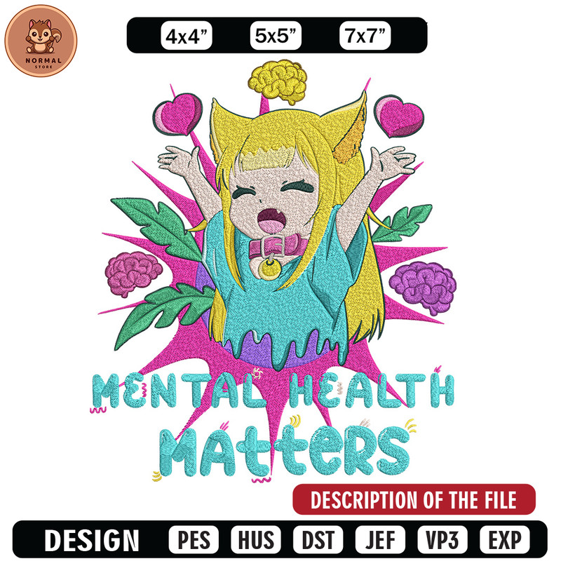 Cat girl cute Embroidery Design, Manga Embroidery, Embroidery File, Anime Embroidery, Anime shirt, Digital download.jpg