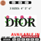 Dior logo embroidery design, Embroidered shirt, Brand Embroidery, Brand design, Brand shirt, digital download.jpg