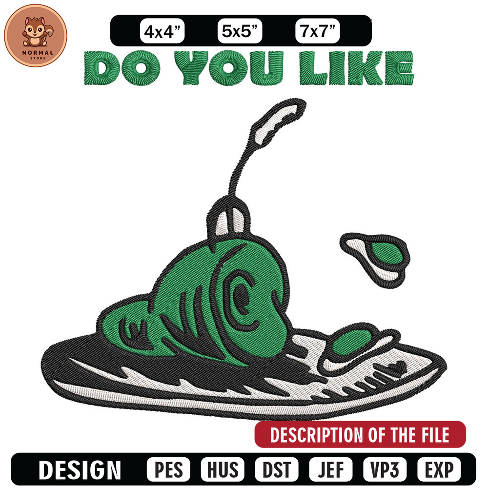 Do you like Green Eggs Embroidery Design, Dr Seuss Embroidery, Embroidery File, Embroidery design, Digital download.jpg