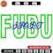 Fubu sport embroidery design, Embroidery design, Sale design, Embroidered shirt, Sport Embroidered, digital download.jpg
