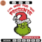 Grinch I'm Here For The Presents Embroidery design, Grinch christmas Embroidery, Grinch design, Instant download..jpg