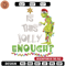 Grinch Is this jolly enough Noel merry christmas Embroidery design, Grinch Embroidery, Logo shirt, Digital download.jpg