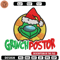 Grinch postor Christmas Embroidery design, Grinch christmas Embroidery, Grinch design, Embroidery file, Instant download.jpg