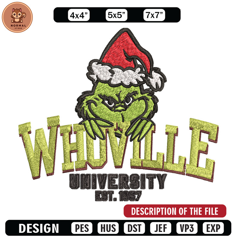 Grinch Whoville Embroidery design, Grinch Christmas Embroidery, Grinch design, Embroidery File, Digital download..jpg