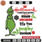 Hallmark Christmas Movies Inside Mr Grinch Embroidery design, Grinch Embroidery, Grinch design, Instant download..jpg