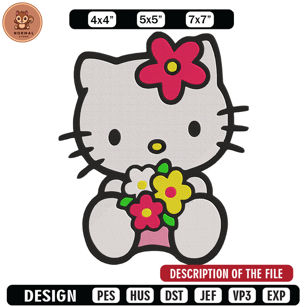 Hello kitty Embroidery Design, Hello kitty Embroidery, Embroidery File, Anime Embroidery, Anime shirt, Digital download.jpg