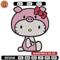 Hello Kitty Embroidery Design, Hello kitty Embroidery, Embroidery File, Anime Embroidery, Digital download.jpg