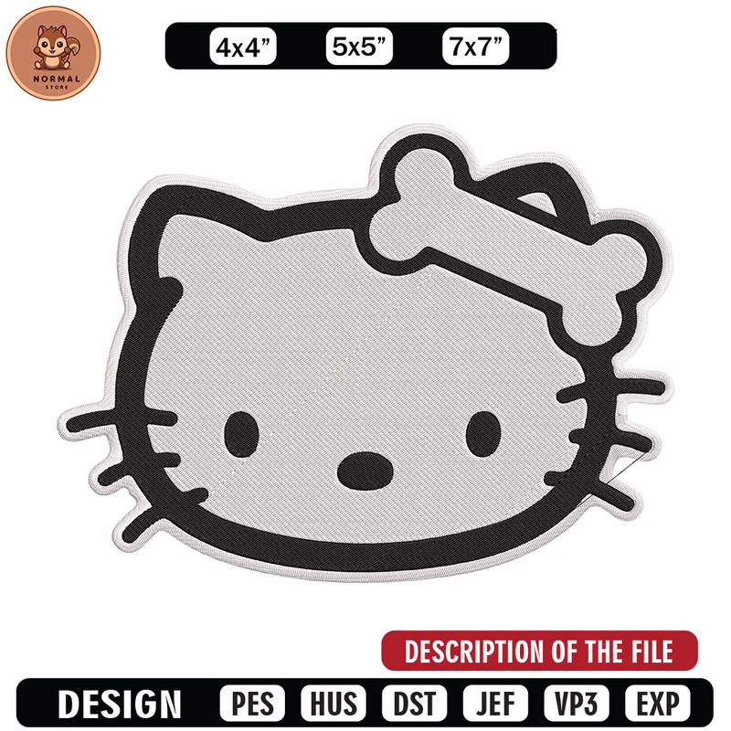 Hello kitty sticker Embroidery Design, Hello kitty Embroidery, Embroidery File, Anime Embroidery, Digital download..jpg