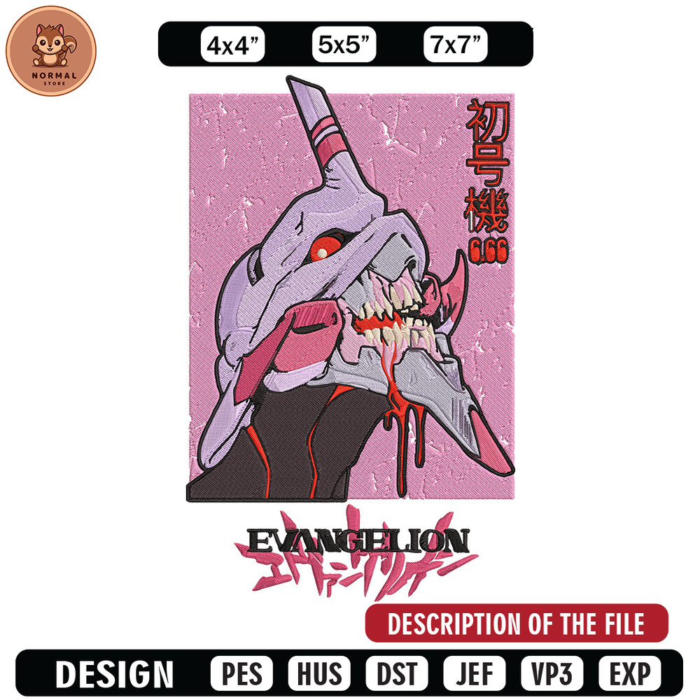 Hikari Horaka Embroidery Design, Evangelion Embroidery, Embroidery File, Anime Embroidery, Anime shirt, Digital download.jpg