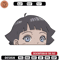 Himawari Peeker Embroidery Design, Naruto Embroidery, Embroidery File, Anime Embroidery, Anime shirt, Digital download.jpg