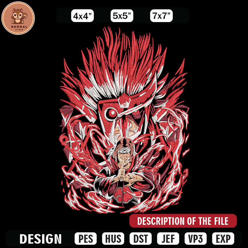 Itachi Poster Embroidery Design, Naruto Embroidery, Embroidery File, Anime Embroidery,Anime shirt, Digital download..jpg