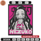 Kamado nezuko poster Embroidery Design, Demon slayer Embroidery, Embroidery File, Anime Embroidery, Digital download..jpg
