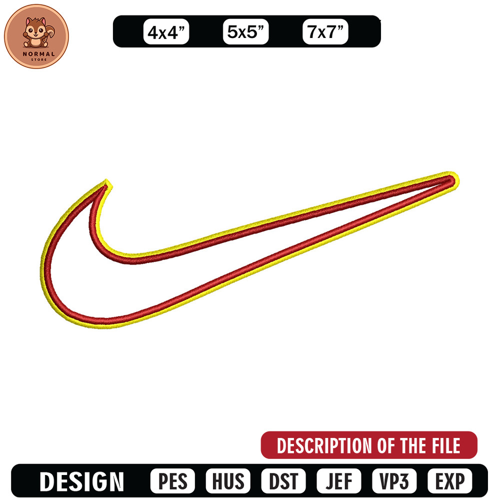 Nike logo embroidery design, Logo embroidery, Nike design, Embroidery shirt, Embroidery file,Digital download.jpg