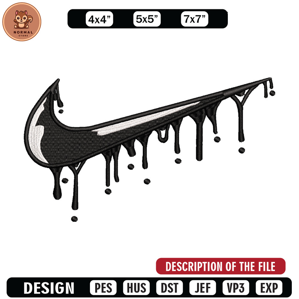 Nike Pintura embroidery design, logo embroidery, Nike design, Embroidery file, logo shirt, Instant download.jpg