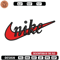 Nike red logo embroidery design, Nike embroidery, Nike design, Embroidery file,Embroidery shirt, Digital download.jpg