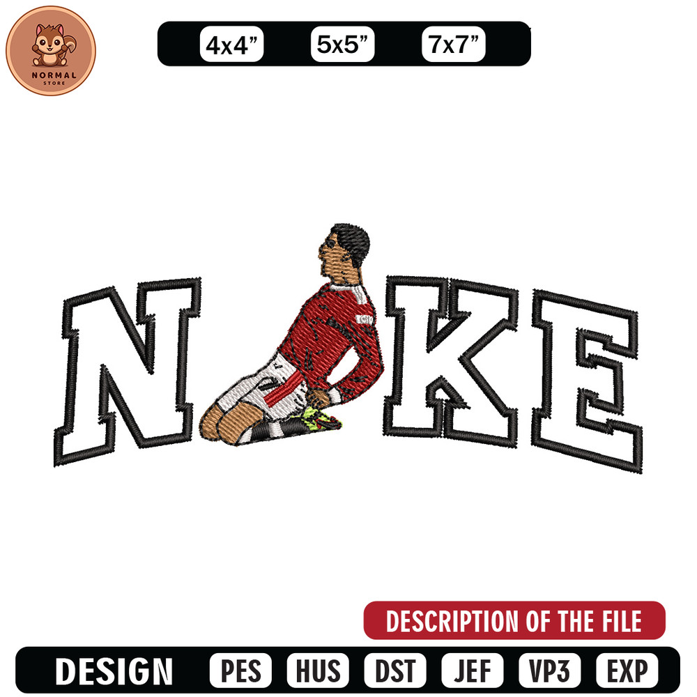 Nike ronaldo embroidery design, Ronaldo embroidery, Nike design, Embroidery file,Embroidery shirt, Digital download.jpg