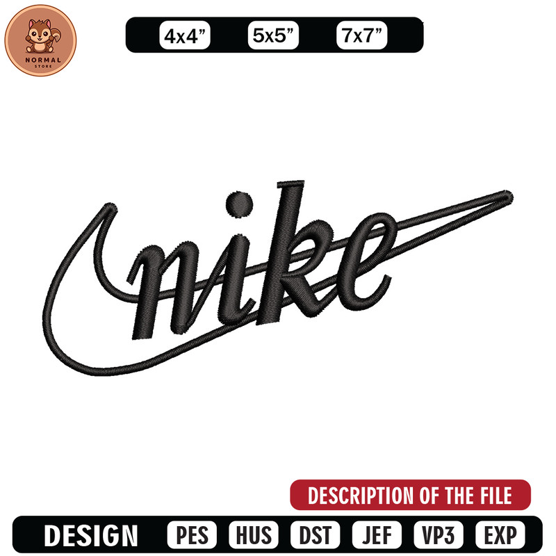 Nike simple embroidery design, Nike embroidery, Nike design, Embroidery shirt, Embroidery file, Digital download.jpg