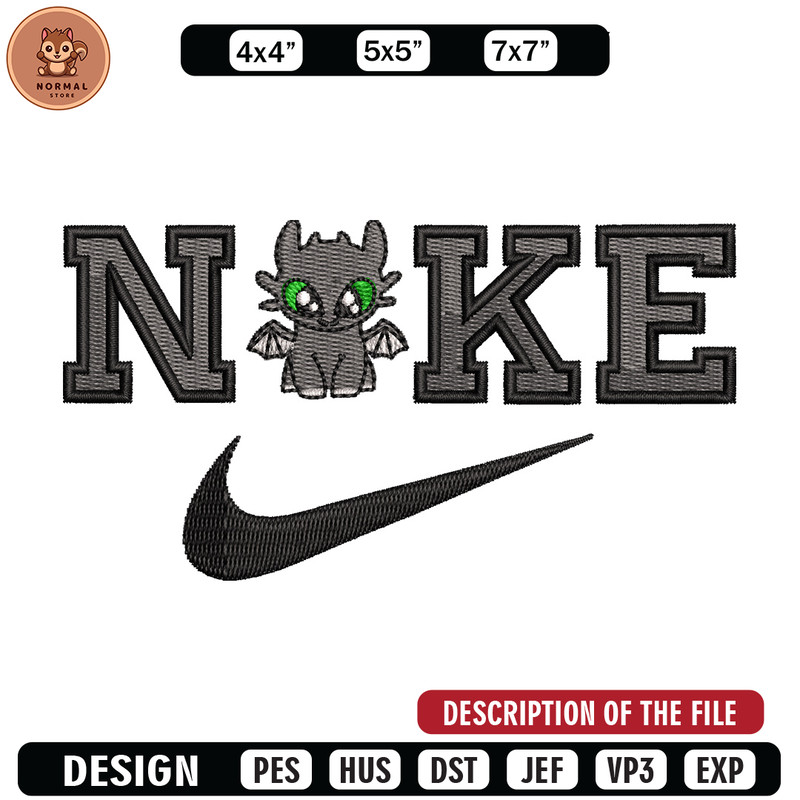 Nike x dragon embroidery design, Dragon embroidery, Nike design, Embroidery shirt, Embroidery file, Digital download.jpg