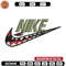 Nike x logo car embroidery design, Logo car embroidery, Nike design, Embroidery shirt, Embroidery file,Digital download.jpg