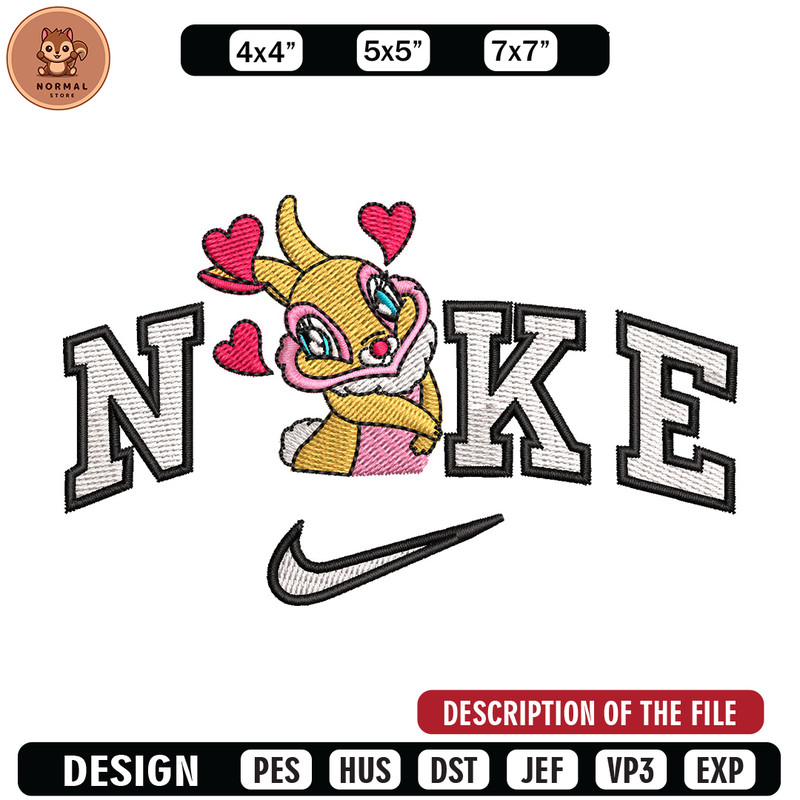 Nike x micky love embroidery design, Disney embroidery, Nike design, Embroidery shirt, Embroidery file, Digital download.jpg