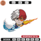 Nike x Todoroki embroidery design, My hero academia embroidery, Nike design, anime design, anime shirt, Digital download.jpg