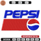 Pepsi logo embroidery design, Brand design, Embroidered shirt, Brand shirt, Brand Embroidery, digital download.jpg