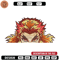 Rengoku Peeker Embroidery Design, Demon slayer Embroidery, Embroidery File, Anime Embroidery, Digital download.jpg