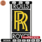 Rolls royce logo embroidery design, Car Embroidery, Car design, Logo design, Embroidered shirt, digital download.jpg