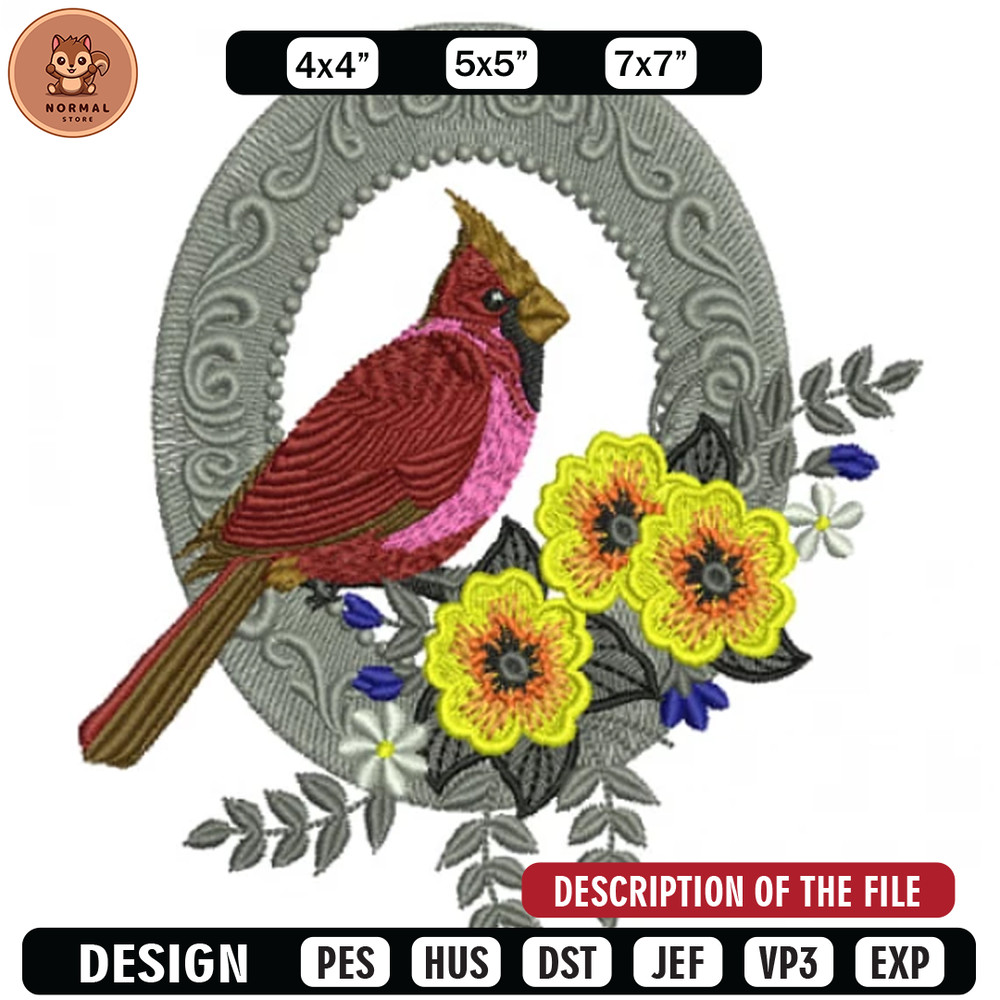 Royal bird embroidery design, Embroidery design, Sale design, Embroidered shirt, Animal Embroidered, digital download.jpg