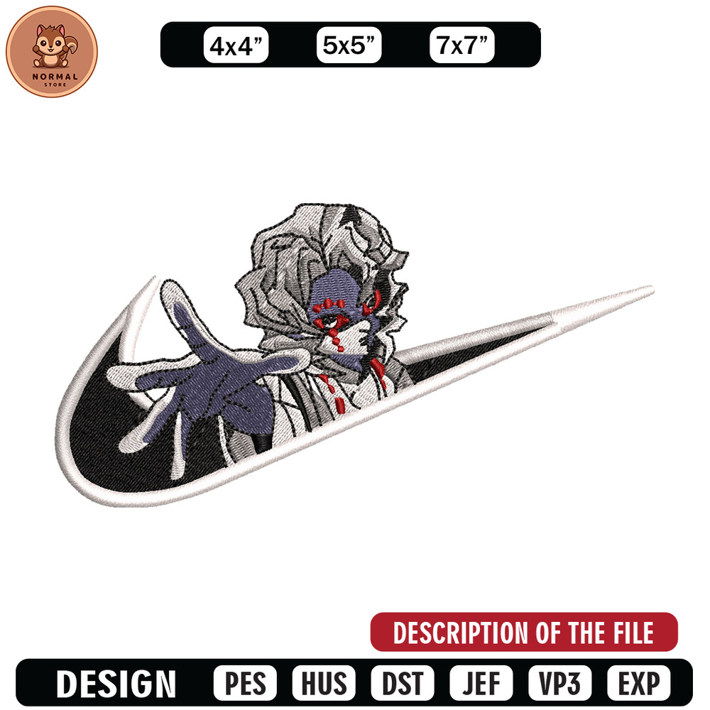 Rui Nike embroidery design, Kimetsu no Yaiba embroidery, Nike design, anime design, anime shirt, Digital download.jpg