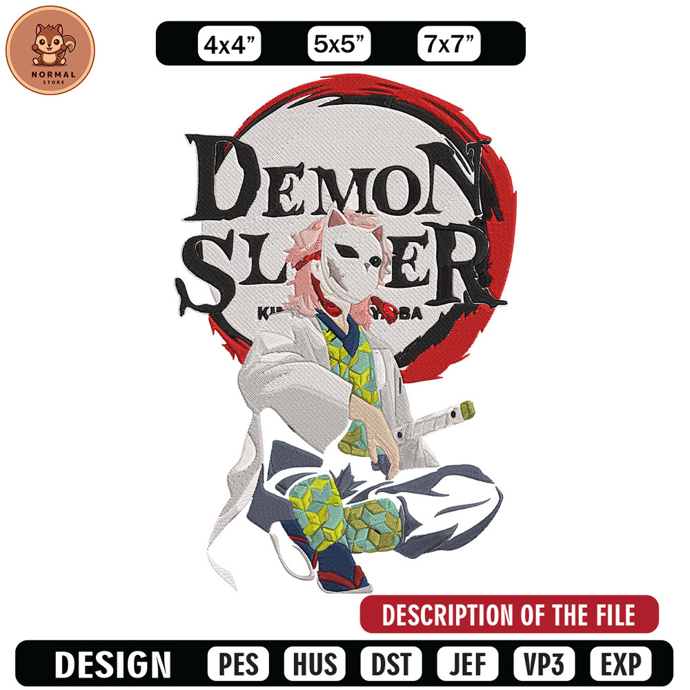 Sabito Poster Embroidery Design, Demon slayer Embroidery, Embroidery File, Anime Embroidery, Digital download.jpg