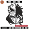 Sasuke and Naruto black and white Embroidery design, Naruto Embroidery, anime design, Embroidery File, Instant download..jpg