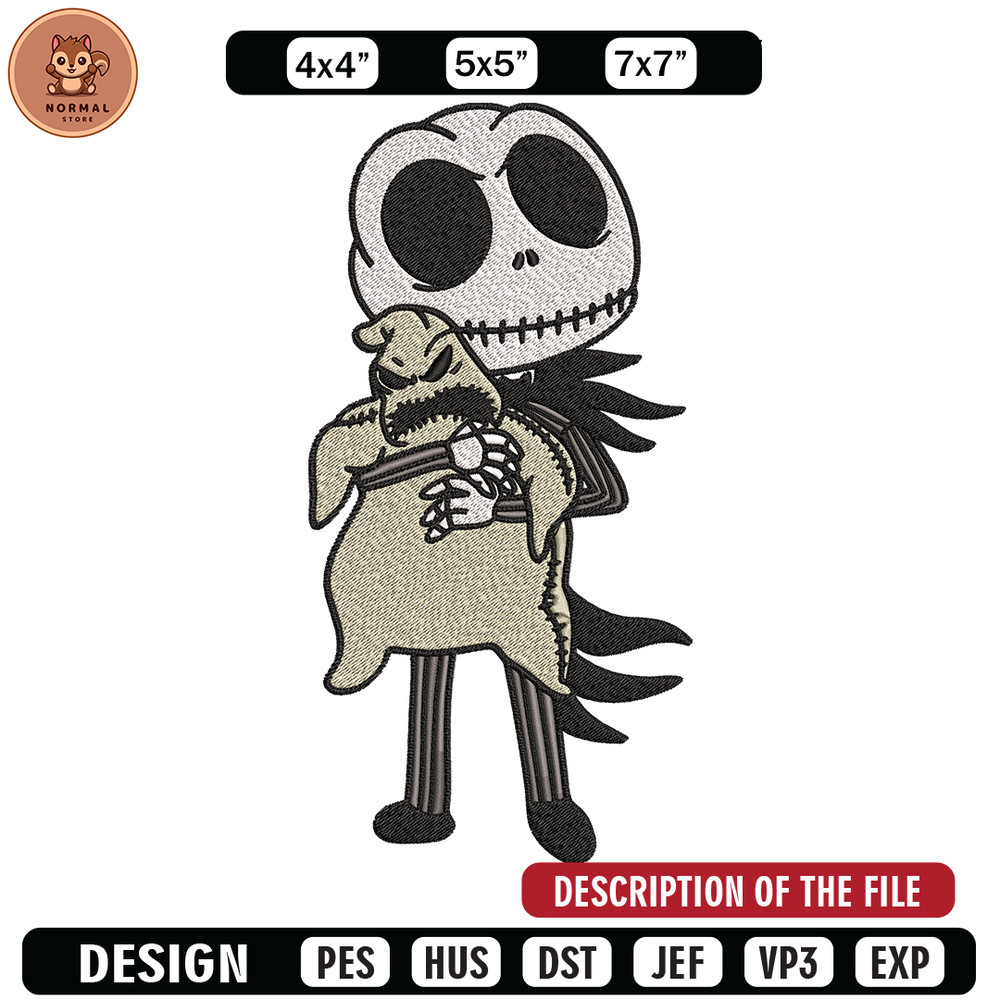 Skelington baby Embroidery design, Horror Embroidery, horror design, Embroidery File, logo shirt, Digital download..jpg