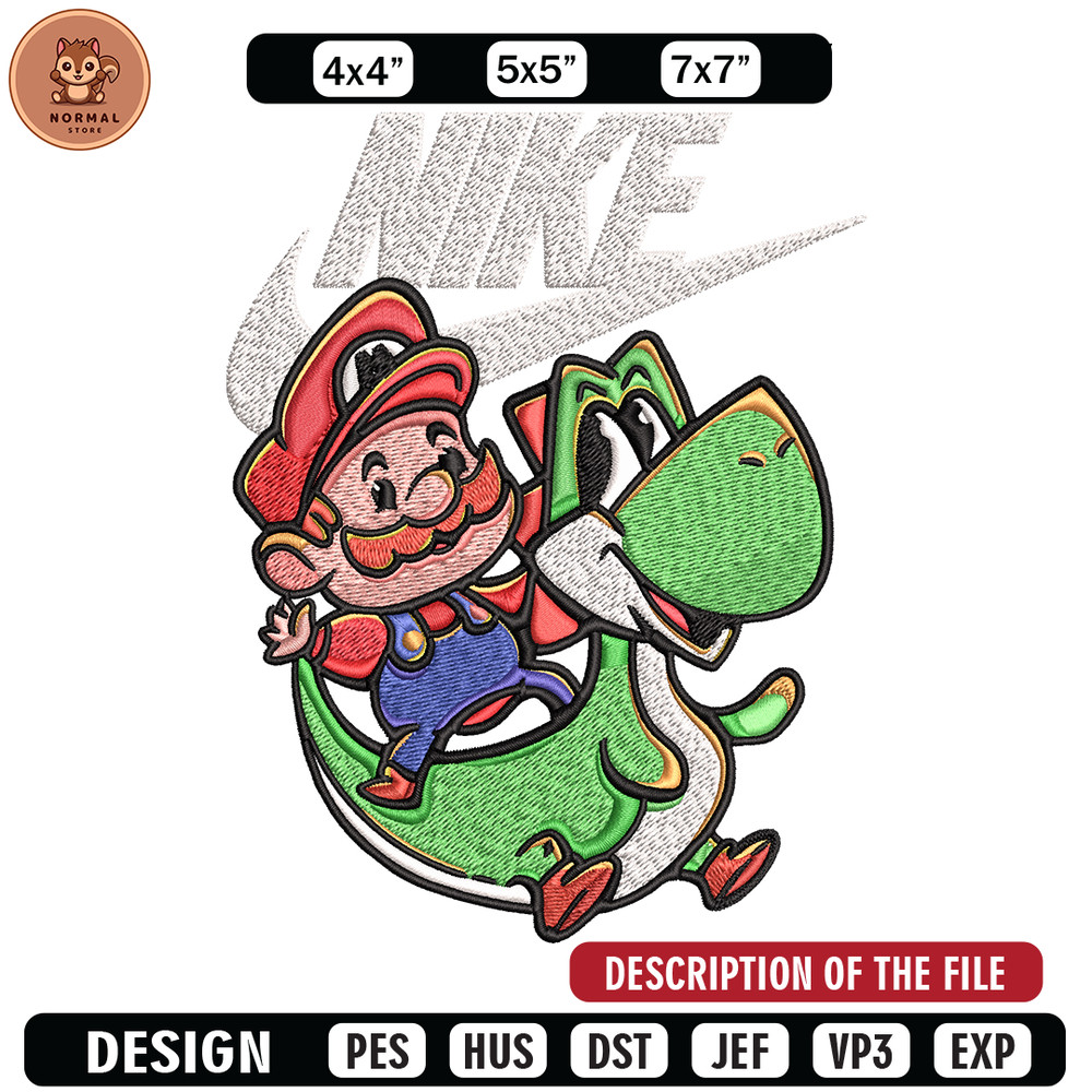 Super Mario Game Nike Embroidery design, Super Mario Game Embroidery, Nike design, Embroidery file, Instant download..jpg