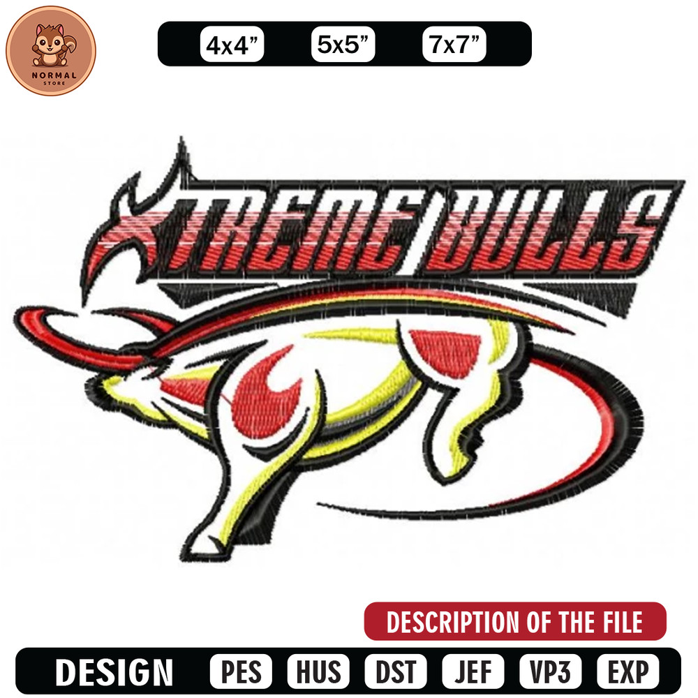 Treme bulls embroidery design, Brand design, Embroidered shirt, Brand shirt, Brand Embroidery, digital download.jpg
