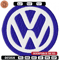 Volkswagen car logo embroidery design, Car Embroidery, Car design, Logo design, Embroidered shirt, digital download.jpg