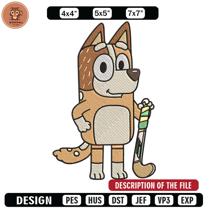 Chilli Heeler Embroidery, Chilli Heeler Embroidery, Embroidery File, cartoon design, cartoon shirt, Digital download..jpg