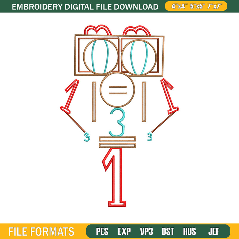 1 machine logo embroidery design, Logo embroidery, Embroidery file, Embroidery shirt, Emb design, Digital download.jpg