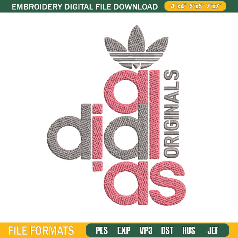 Adidas originals Embroidery Design, Adidas Embroidery, Brand Embroidery, Embroidery File, Logo shirt, Digital download.jpg