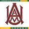 Alabama A&M Bulldogs embroidery design, Alabama A&M Bulldogs embroidery, logo Sport embroidery, NCAA embroidery..jpg