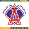 Anaheim Angels Logo embroidery design, logo sport embroidery, baseball embroidery, logo shirt, MLB embroidery..jpg