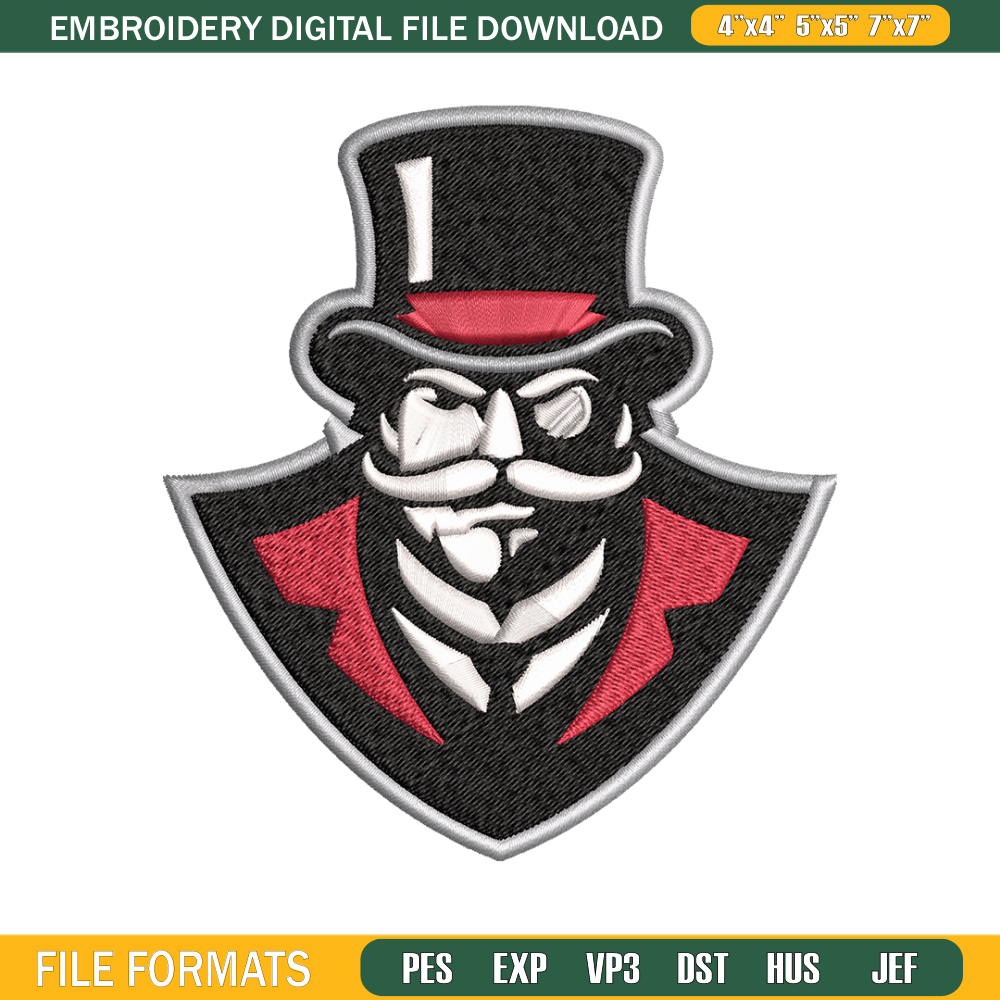 Austin Peay Governors embroidery design, Austin Peay Governors embroidery, logo Sport, Sport embroidery, NCAA embroidery.jpg